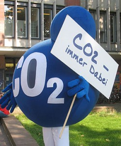 CO2 demonstriert in Freiburg